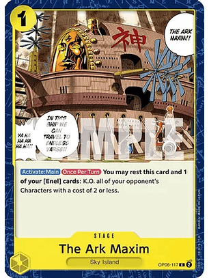 The Ark Maxim (OP06-117)