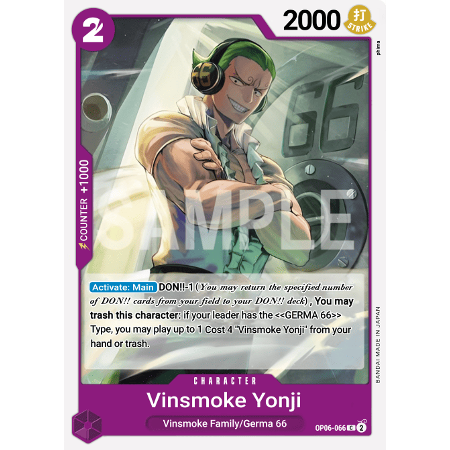 Vinsmoke Yonji (OP06-066)