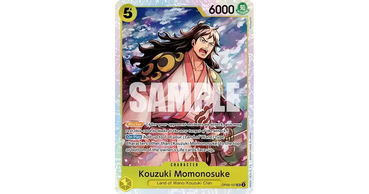 Kouzuki Momonosuke (OP06-107)
