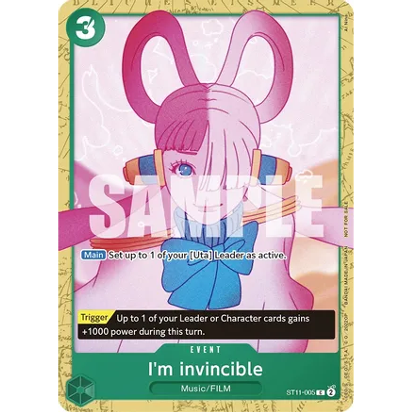 I'm invincible (ST11-005) - Uta-Deck-Battle-Promotion-Pack