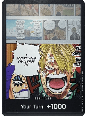 Don!! Card (DP03-Ivankov-Sanji)