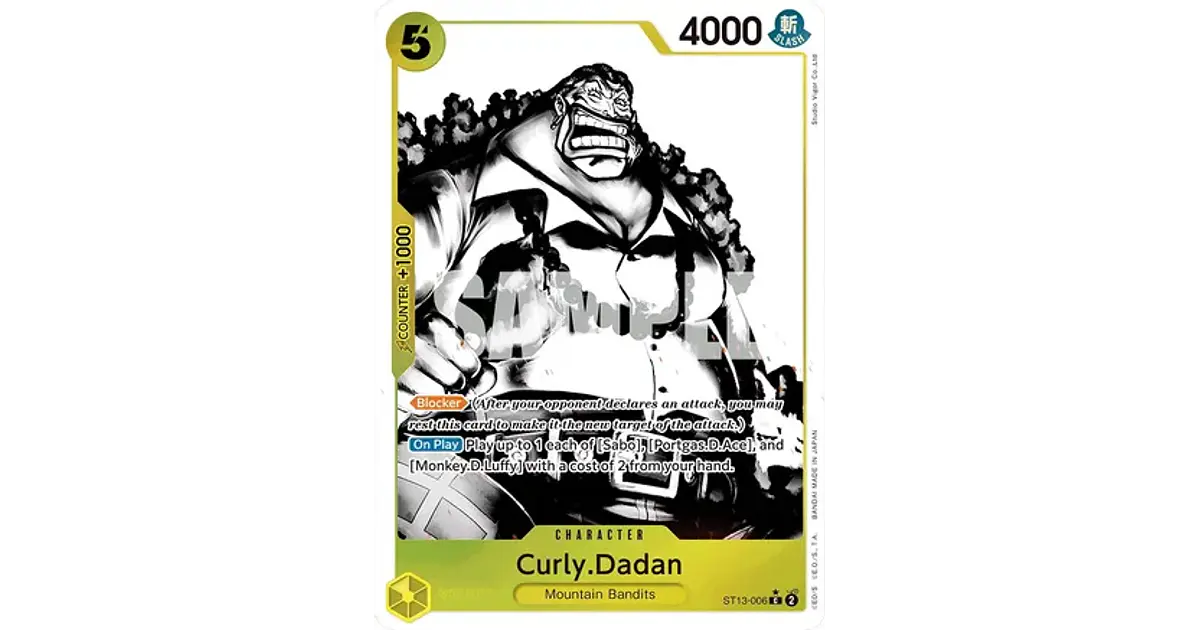Curly.Dadan (ST13-006) - Alternative-Art