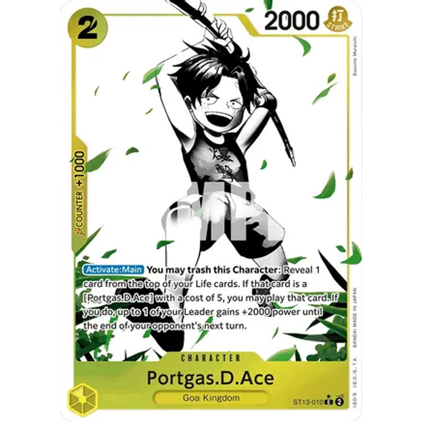 Portgas.D.Ace (ST13-010) - Alternative-Art