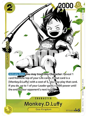 Monkey.D.Luffy (ST13-014) - Alternative-Art