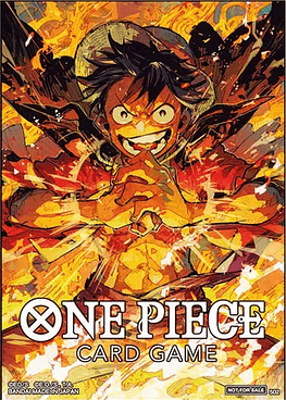 Protectores oficiales de One Piece TCG Luffy OP01 AA