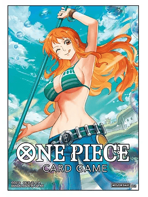 Protectores oficiales de One Piece TCG Nami OP01 AA