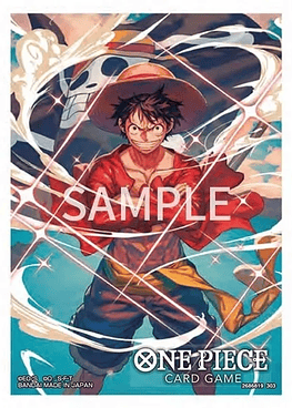 Protectores oficiales de One Piece TCG Luffy