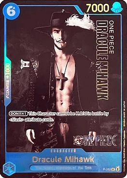 Dracule Mihawk (P-052) - Premium-Card-Collection-Live-Action-Edition