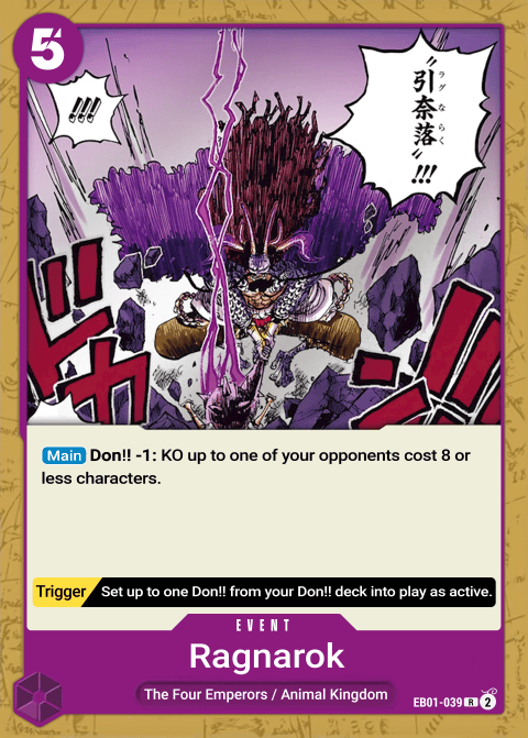 Conquerer of Three Worlds Ragnaraku (EB01-039)
