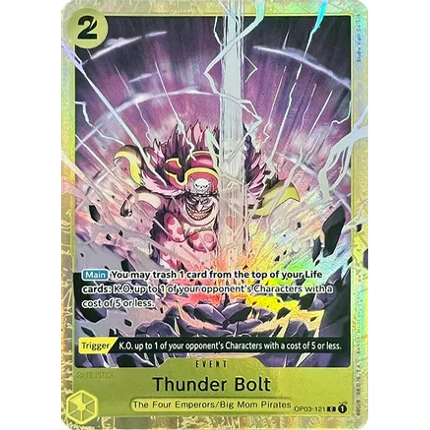 Thunder Bolt (OP03-121) - Premium-Card-Collection-Best-Selection-Vol-1