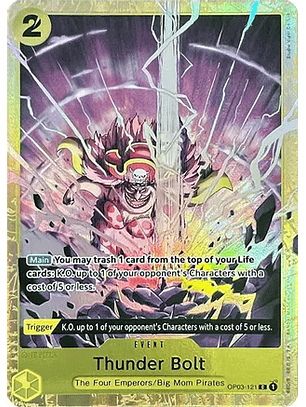 Thunder Bolt (OP03-121) - Premium-Card-Collection-Best-Selection-Vol-1