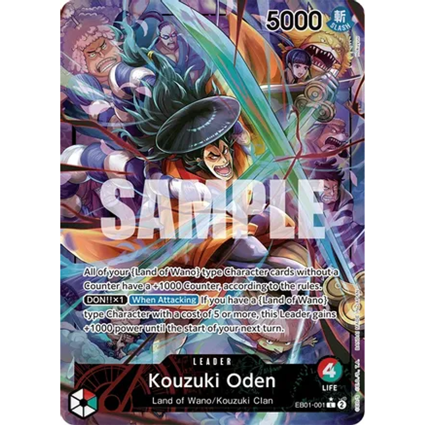 Kouzuki Oden (EB01-001) - Alternative-Art