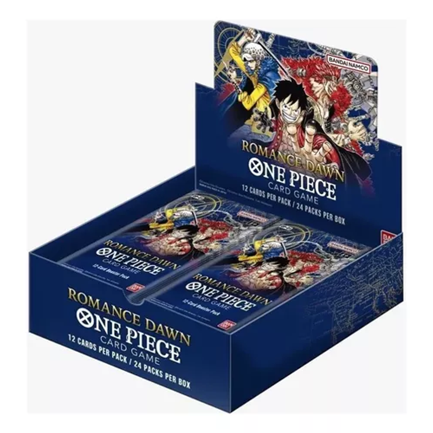 One Piece TCG Romance Down OP01  Booster BoxFondo Blanco