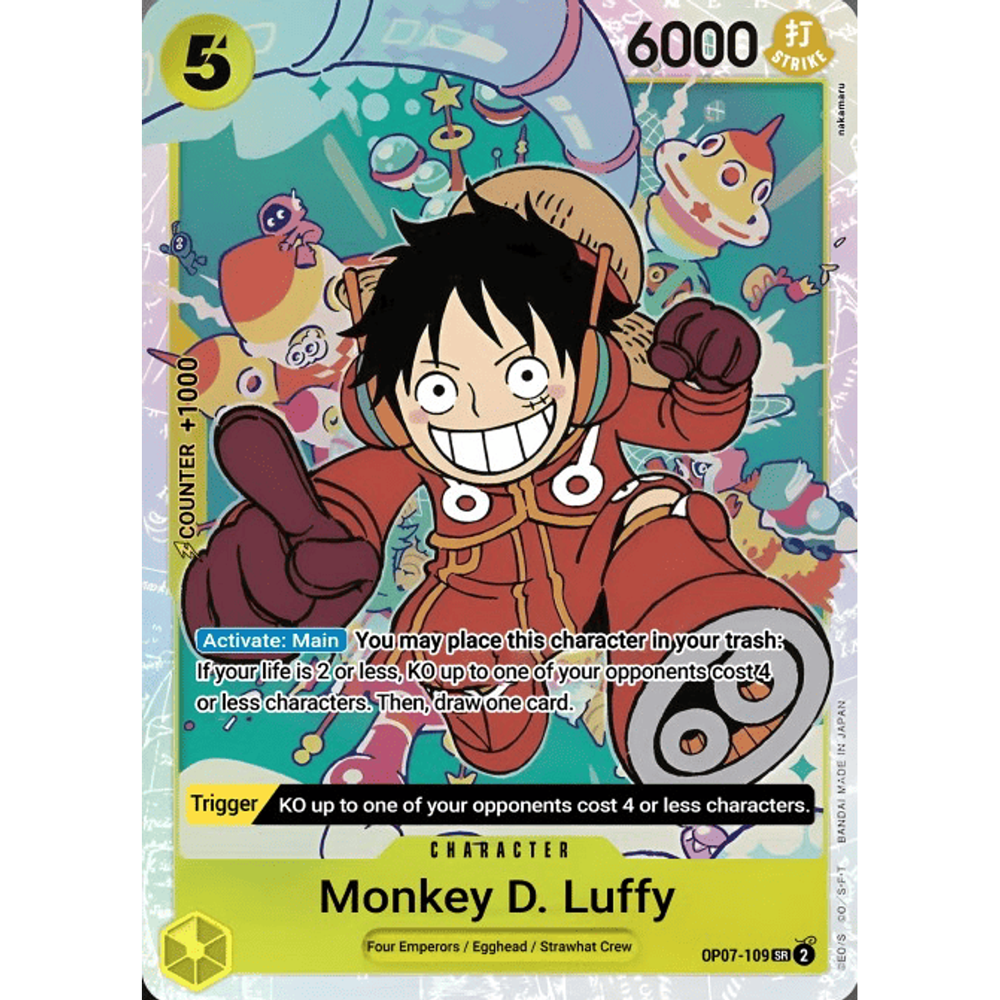 Monkey.D.Luffy (OP07-109)