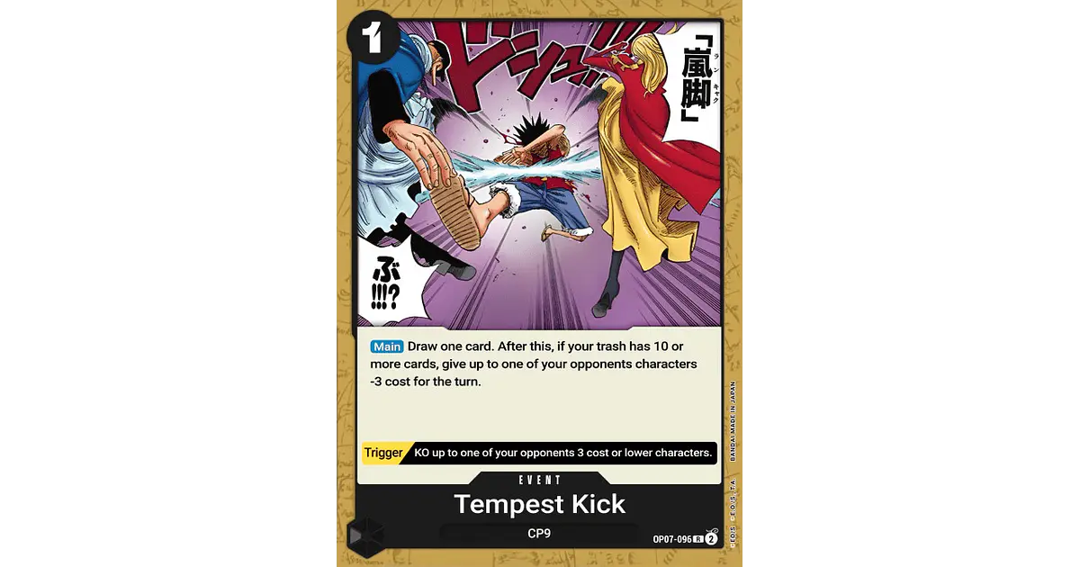 Tempest Kick (OP07-096)