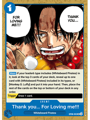 Thank You...for Loving Me!! (OP08-053)