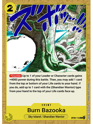 Burn Bazooka (OP08-116)