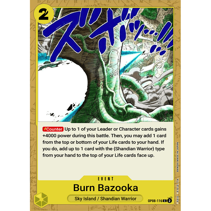 Burn Bazooka (OP08-116) 1