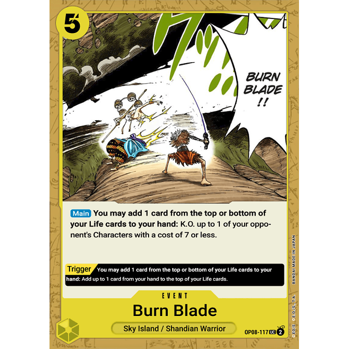 Burn Blade (OP08-117)
