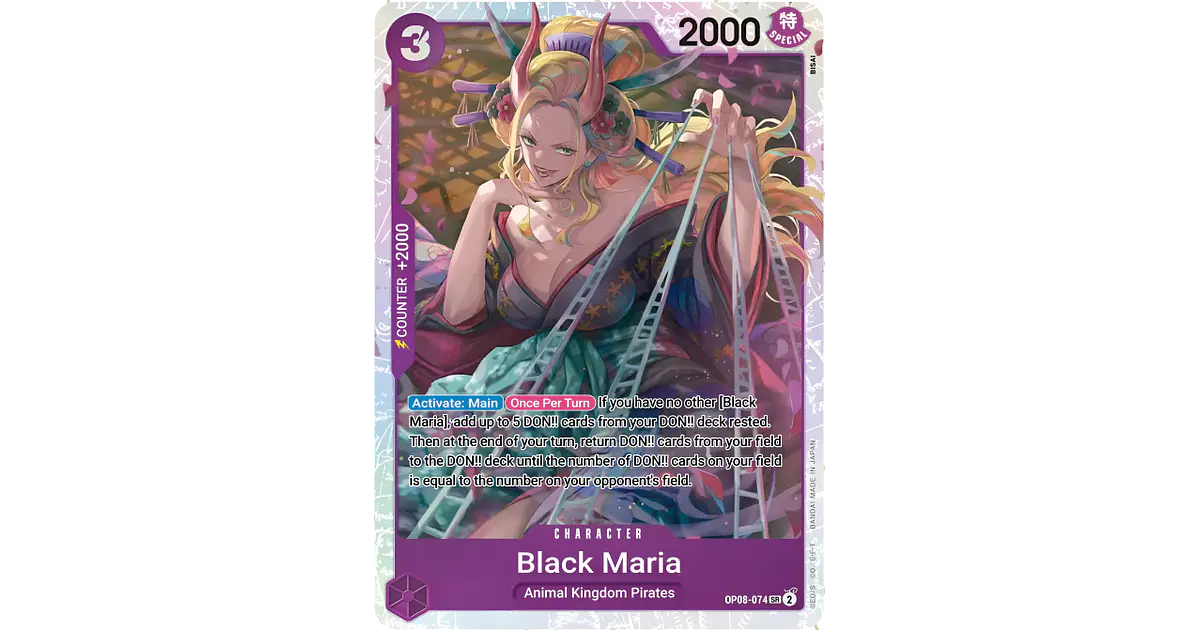 Black Maria (OP08-074)