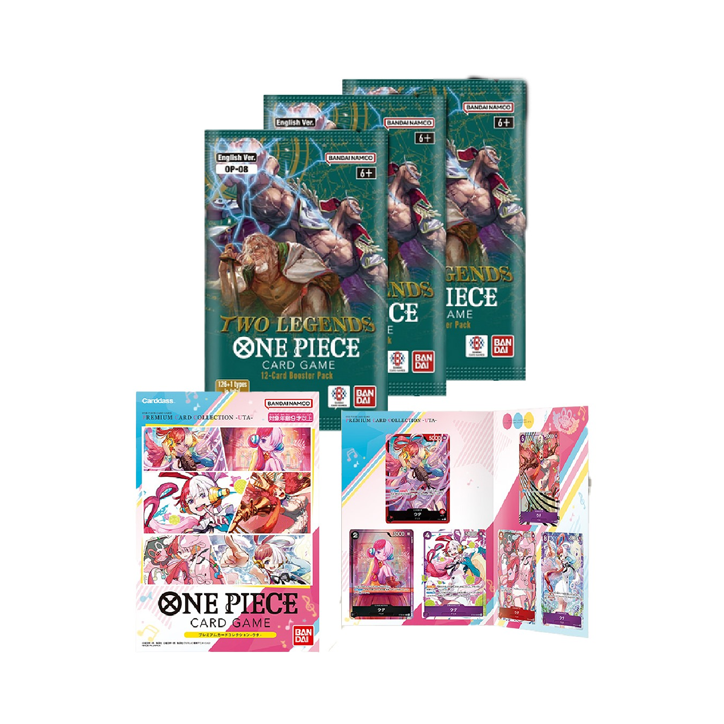 UTA Collection + 3 Booster OP08 1