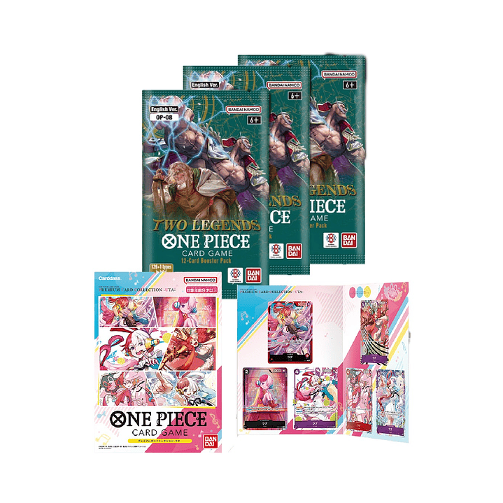 UTA Collection + 3 Booster OP08 1