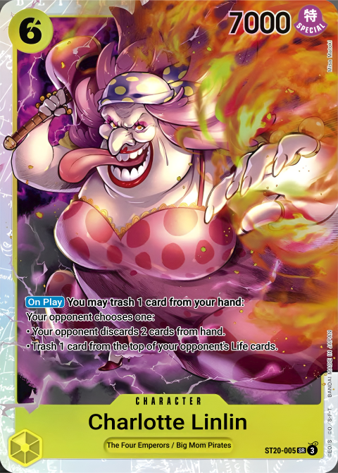 BBM2003TRIPLE BAT CARD❣️50シリ❣️カブレラ.ローズ.ウッズ Charlotte Linlin (ST20-005)