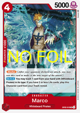 Marco (OP02-018) - No-Foil