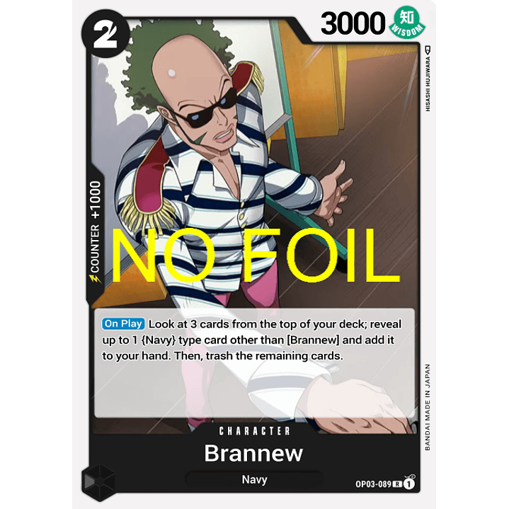 Brannew (OP03-089) - No-Foil