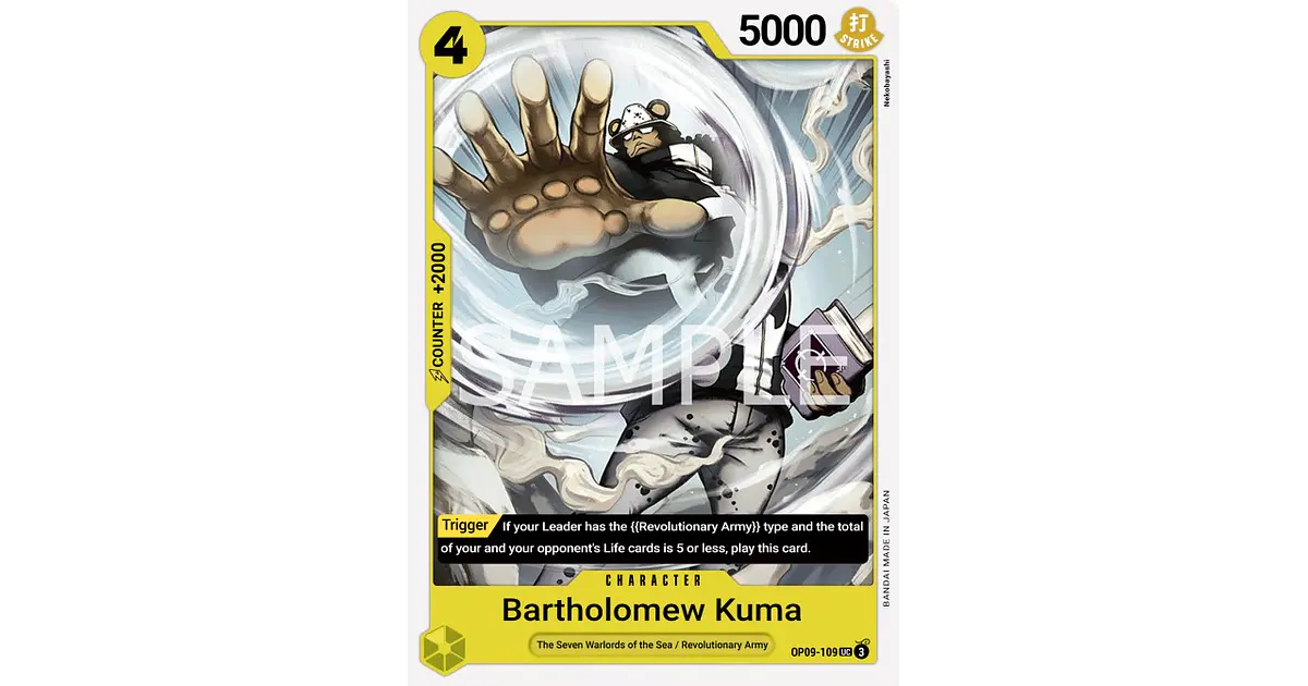 Bartholomew Kuma (OP09-108)