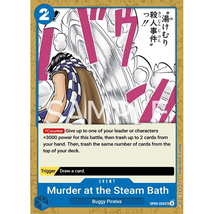 Murder at the Steam Bath (OP09-059)