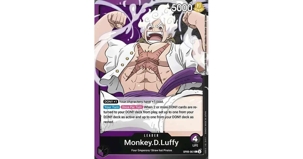 Monkey.D.Luffy (OP09-061)