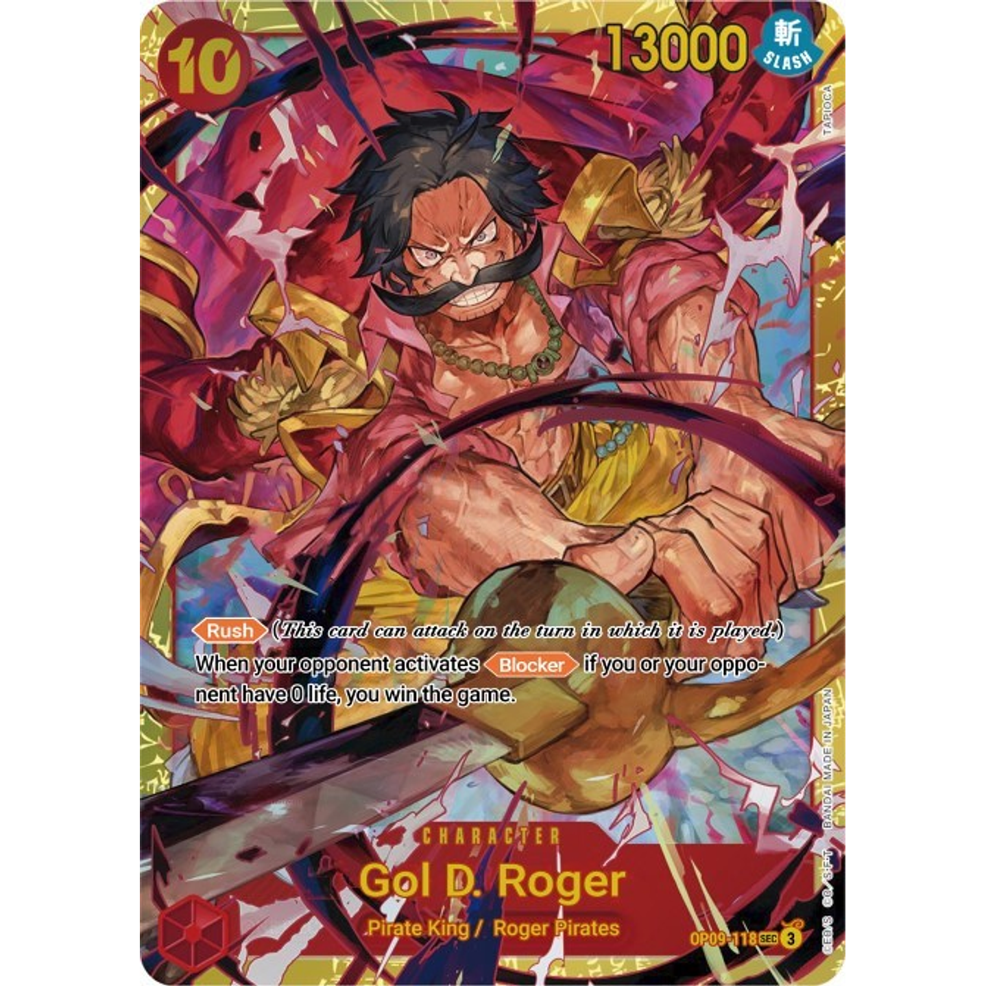 Gol.D.Roger (OP09-118)