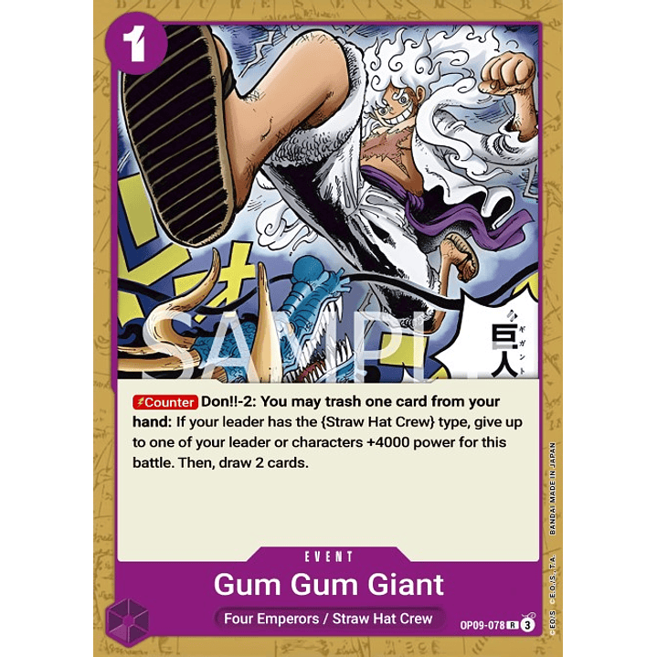 Gum-Gum Giant (OP09-078)