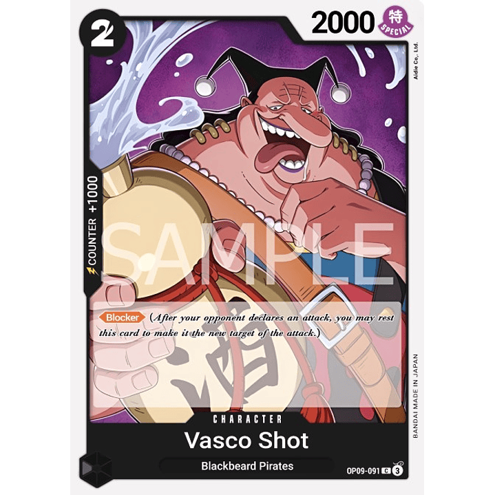 Vasco Shot (OP09-091)