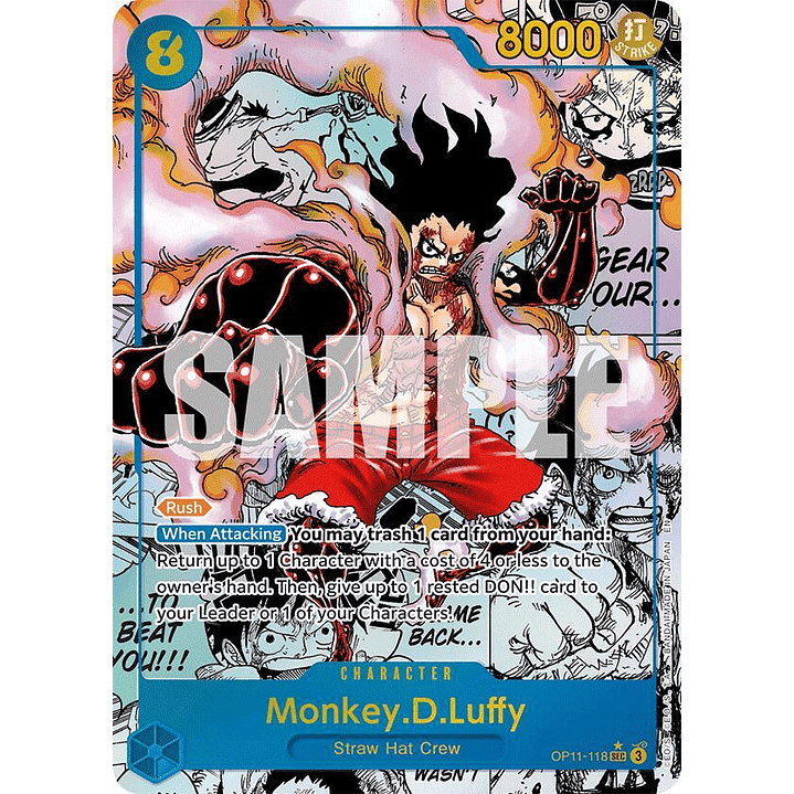 Monkey.D.Luffy (OP11-118) - Alternative-Art-Manga