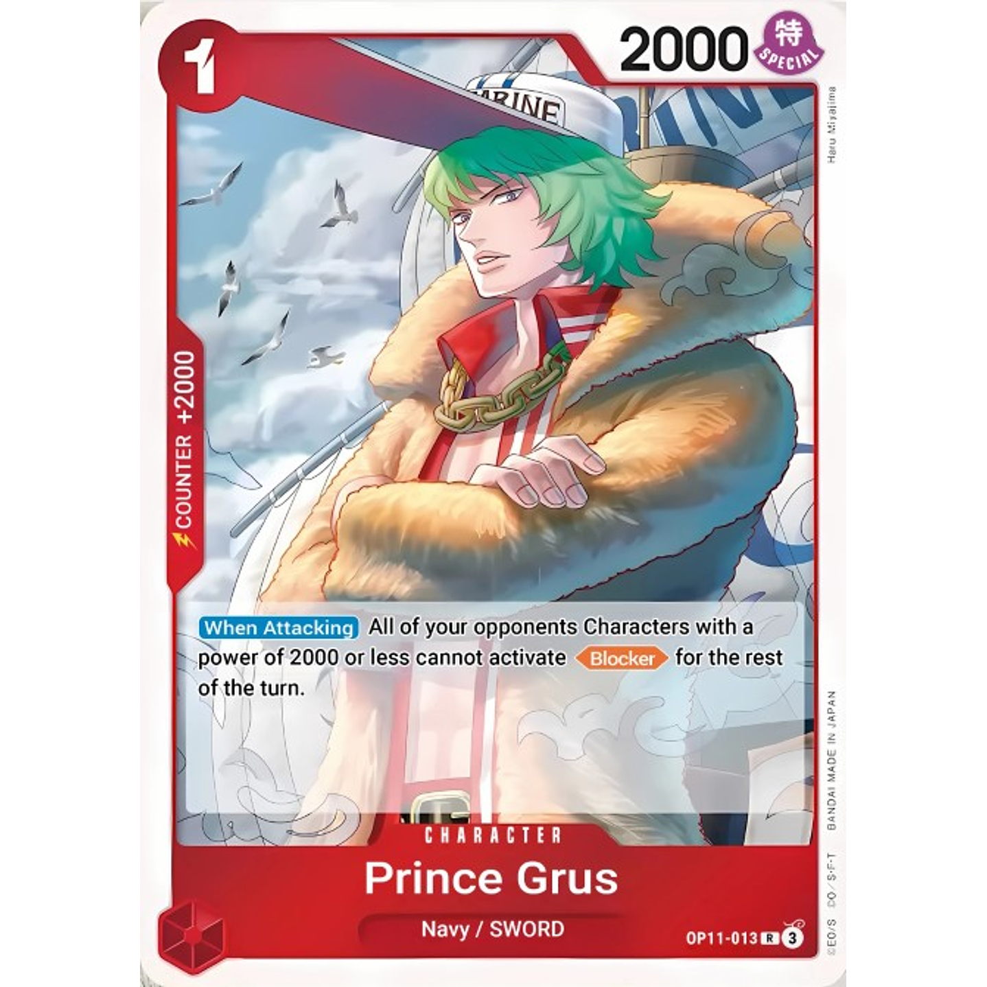 Prince Grus (OP11-013)