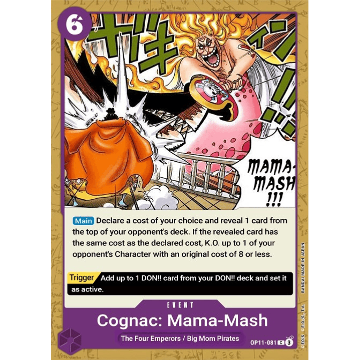 Cognac Mama-Mash (OP11-081)