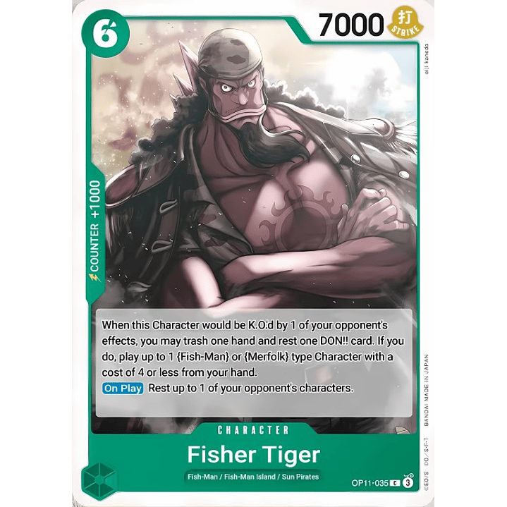 Fisher Tiger (OP11-035)