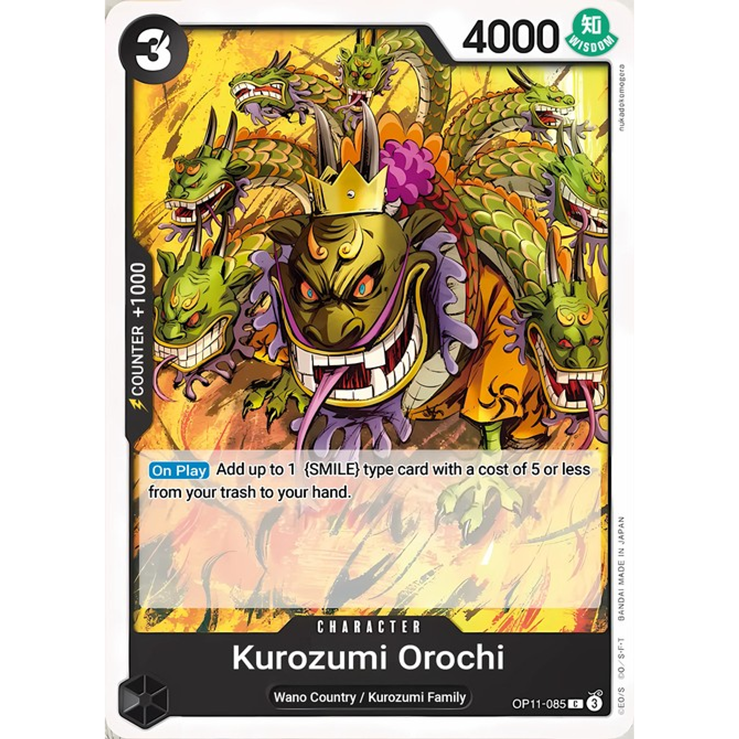 Kurozumi Orochi (OP11-085)