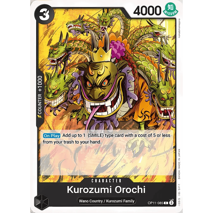 Kurozumi Orochi (OP11-085)