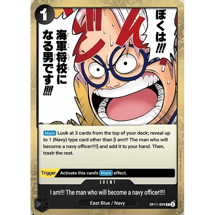 I'm gonna Be a Navy Officer!!! (OP11-099)