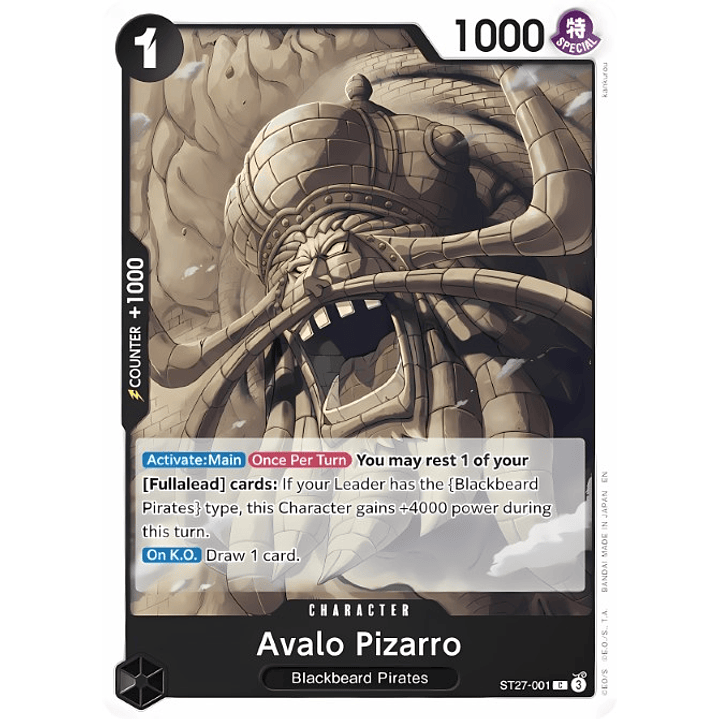 Avalo Pizarro (ST27-001)