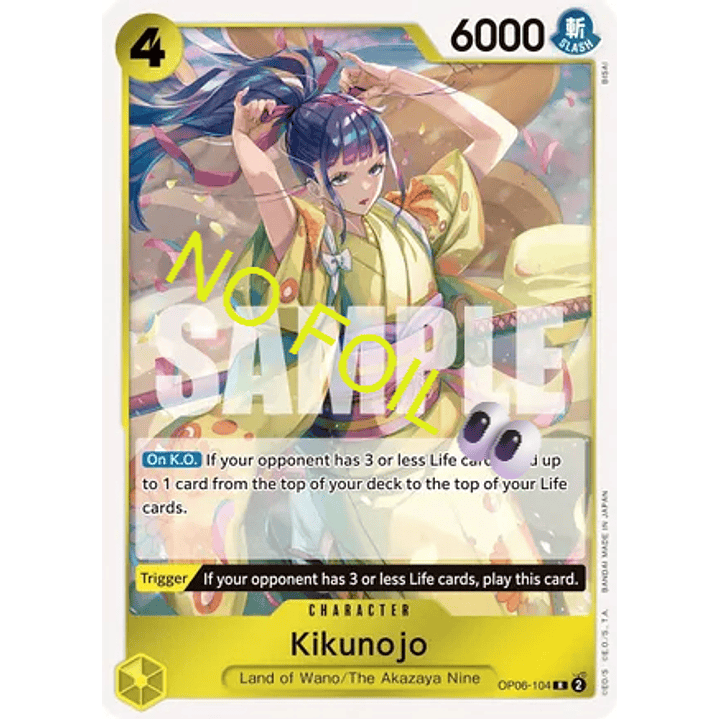 Kikunojo (OP06-104) - No-Foil