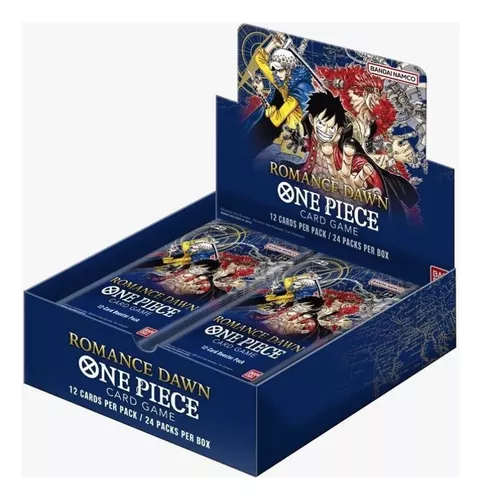 Lone Wolf: Dawn Of Destruction ペーパーバックj1 One Piece TCG Romance Down OP01 - Booster Box Fondo Azul