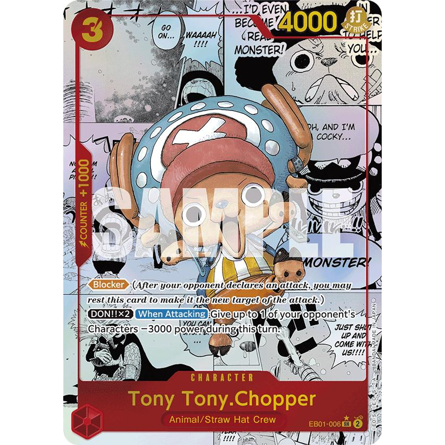 Tony Tony.Chopper (EB01-006) - Alternative-Art-Manga-PRB