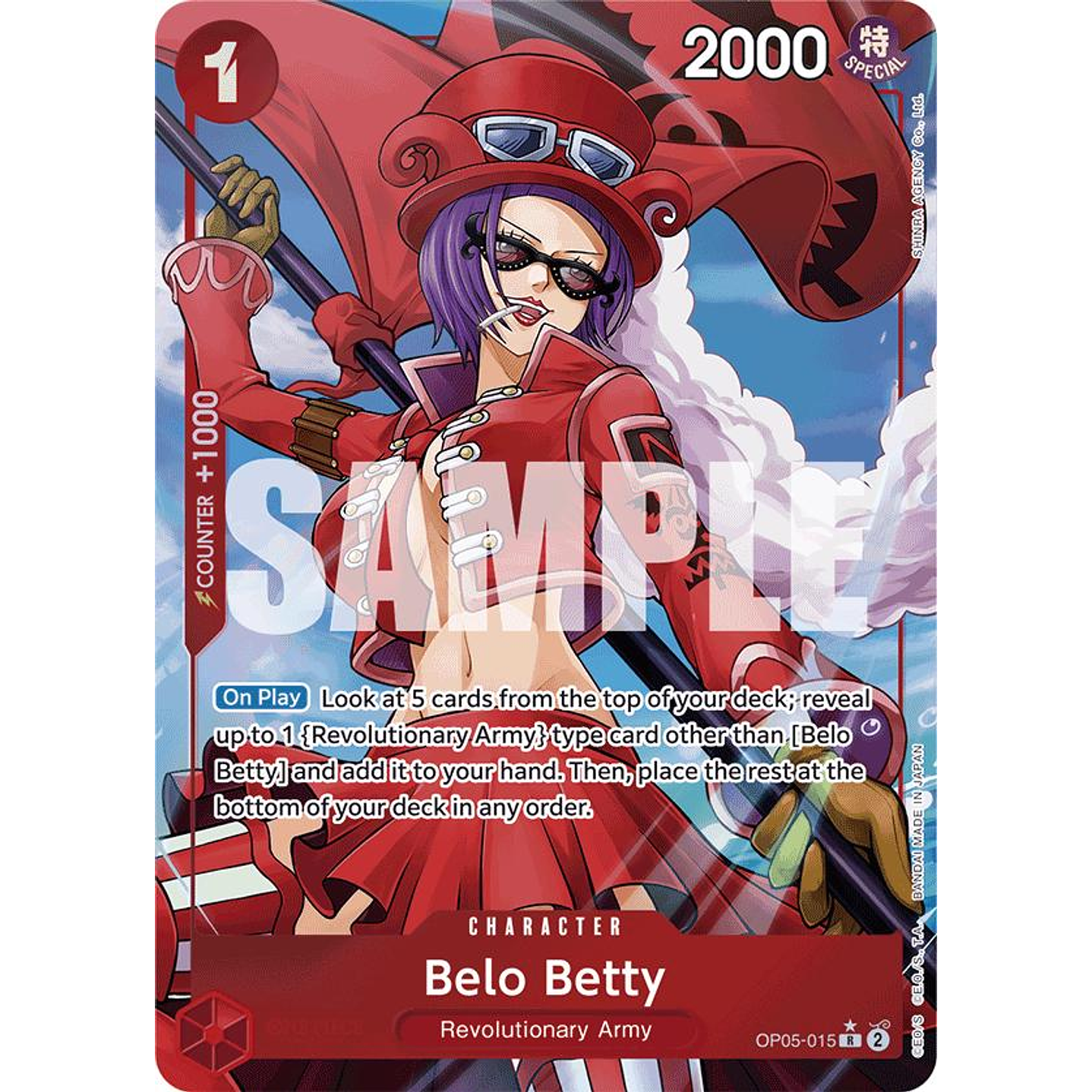 Belo Betty (OP05-015) - Alternative-Art-PRB