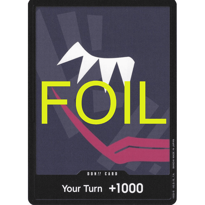 Don!! Card (PRB01-Rosinante) - Foil