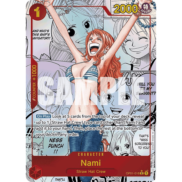 Nami (OP01-016) - Alternative-Art-Manga-PRB
