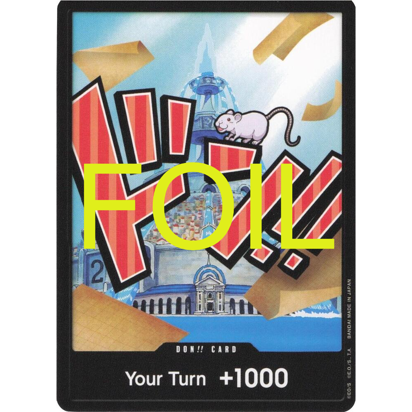 Don!! Card (PRB01-Iceberg) - Foil